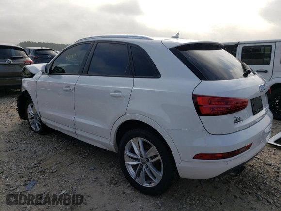2017 Audi Q3 Premium with VIN WA1BCCFS0HR006957, listed as a Copart auction lot 36330633 with 86,287 mi miles. Bid and sale history available at carsss.com. Image 2.