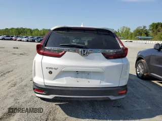 2020 Honda CR-V EX with VIN 2HKRW1H58LH416302, listed as a Copart auction lot 51919675 with 33,521 mi miles and Salvage Title. Bid and sale history available at carsss.com. Image 6.