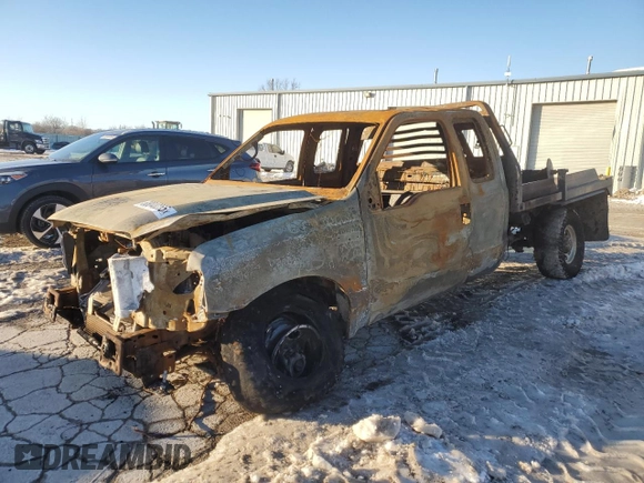 2002 Ford F-350 XL with VIN 1FTSX31F62EA83898, listed as a Copart auction lot 88040255 with Not provided miles and Salvage title. Bid and sale history available at DreamBid. Image 1.