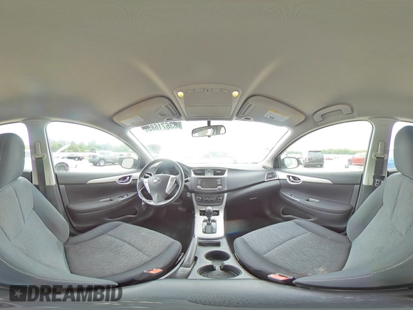 2015 Nissan Sentra S with VIN 3N1AB7AP1FY301302, listed as a Copart auction lot 53671685 with 71,041 mi miles and Salvage Title. Bid and sale history available at carsss.com. Image 14.