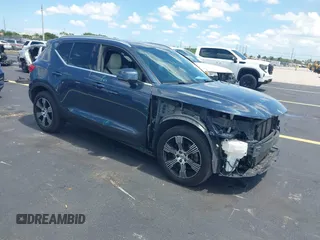 2019 Volvo XC40 Inscription with VIN YV4162UL3K2091207, listed as a IAAI auction lot 42567826 with 69,298 mi miles and . Bid and sale history available at DreamBid. Image 1.