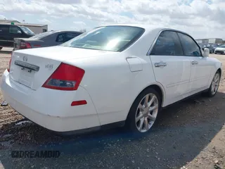 2003 Infiniti M45 with VIN JNKAY41E83M000273, listed as a IAAI auction lot 41720783 with 167,936 mi miles. Bid and sale history available at carsss.com. Image 4.