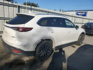 2022 Mazda CX-9 Touring Plus with VIN JM3TCBAY0N0607986, listed as a Copart auction lot 88574645 with 0 mi miles and Salvage Title. Bid and sale history available at carsss.com. Image 3.