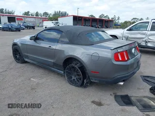 2010 Ford Mustang V6 with VIN 1ZVBP8EN1A5178265, listed as a IAAI auction lot 42107186 with 143,556 mi miles. Bid and sale history available at carsss.com. Image 6.