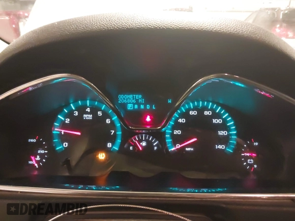 2016 Chevrolet Traverse LT with VIN 1GNKVGKD5GJ267827, listed as a IAAI auction lot 41962344 with 206,806 mi miles and . Bid and sale history available at DreamBid. Image 7.