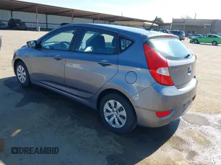 2017 Hyundai Accent SE with VIN KMHCT5AEXHU345127, listed as a IAAI auction lot 41601208 with 155,738 mi miles. Bid and sale history available at carsss.com. Image 3.