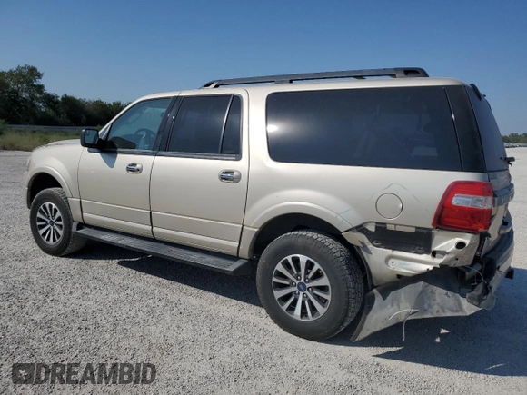 2017 Ford Expedition EL XLT with VIN 1FMJK1HTXHEA82848, listed as a Copart auction lot 74595854 with 49,186 mi miles and Salvage Title. Bid and sale history available at carsss.com. Image 2.
