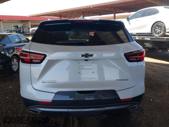 2024 Chevrolet Blazer Premier with VIN 3GNKBFR48RS207891, listed as a IAAI auction lot 42297266 with 13,935 mi miles and . Bid and sale history available at DreamBid. Image 17.