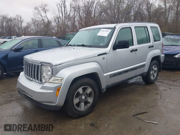 2008 Jeep Liberty Sport with VIN 1J8GN28K48W105949, listed as a IAAI auction lot 41817815 with 87,618 mi miles and . Bid and sale history available at DreamBid. Image 17.