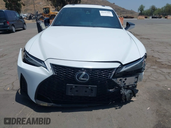 2023 Lexus IS 350 F Sport with VIN JTHGZ1B20P5059313, listed as a IAAI auction lot 42347689 with 32,949 mi miles and . Bid and sale history available at DreamBid. Image 12.