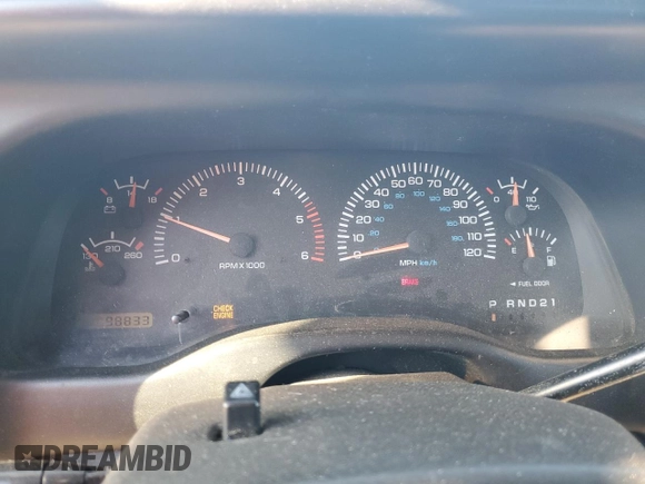 1997 Dodge Dakota z VIN 1B7GG23Y2VS253324, wystawiony jako Copart lot #41780095 z przebiegiem 98 833 mil mil oraz Szkoda całkowita • Salvage title. Historia ofert i sprzedaży dostępna na DreamBid. Obrazek 9.
