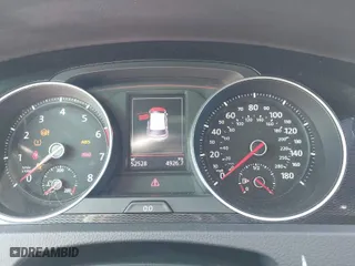 2017 Volkswagen Golf GTI S with VIN 3VW447AU2HM020448, listed as a IAAI auction lot 41830077 with 52,528 mi miles. Bid and sale history available at carsss.com. Image 7.