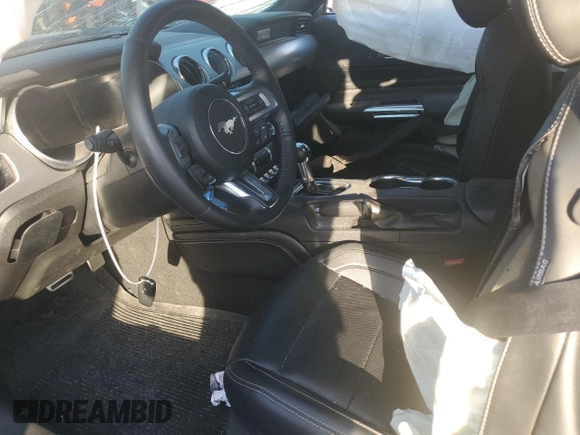 2023 Ford Mustang GT with VIN 1FA6P8CF3P5301871, listed as a Copart auction lot 45412535 with 6,163 mi miles and Salvage Title. Bid and sale history available at DreamBid. Image 7.