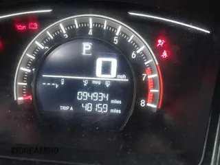 2017 Honda Civic Sedan LX with VIN 19XFC2F51HE224851, listed as a IAAI auction lot 41880127 with 94,934 mi miles. Bid and sale history available at carsss.com. Image 15.