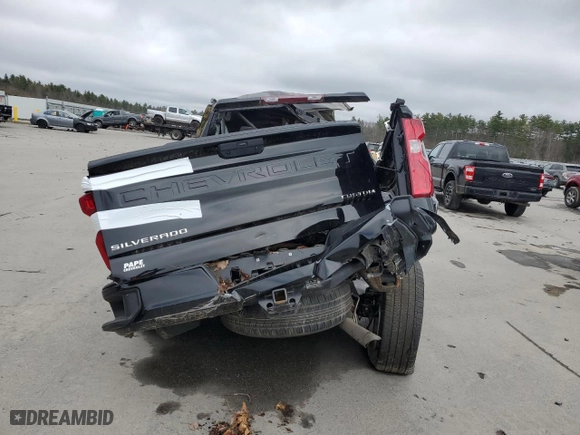 2021 Chevrolet Silverado 1500 Custom with VIN 3GCPYBEK5MG274020, listed as a Copart auction lot 54232795 with 0 mi miles and Clean Title. Bid and sale history available at carsss.com. Image 6.
