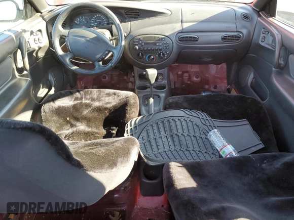 2001 Ford Escort ZX2 with VIN 3FAFP11351R188266, listed as a Copart auction lot 89038475 with 96,043 mi miles and Clean Title. Bid and sale history available at carsss.com. Image 8.