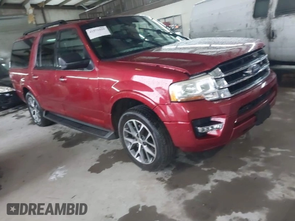 2016 Ford Expedition EL XLT with VIN 1FMJK1HT1GEF28772, listed as a IAAI auction lot 41571029 with 144,927 mi miles. Bid and sale history available at carsss.com. Image 1.