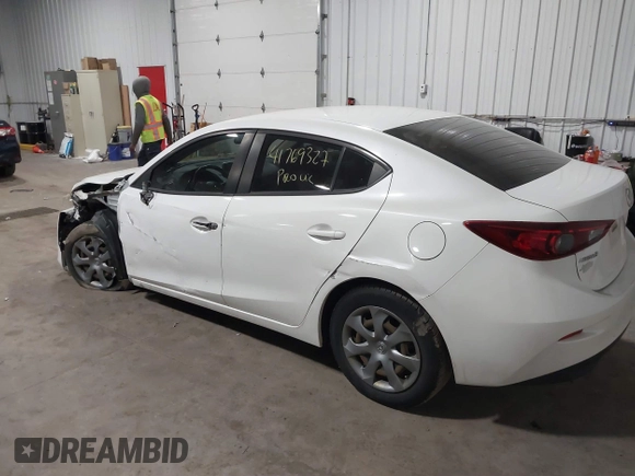 2016 Mazda Mazda3 i Sport with VIN JM1BM1T70G1326073, listed as a IAAI auction lot 41769327 with 97,554 mi miles. Bid and sale history available at carsss.com. Image 6.