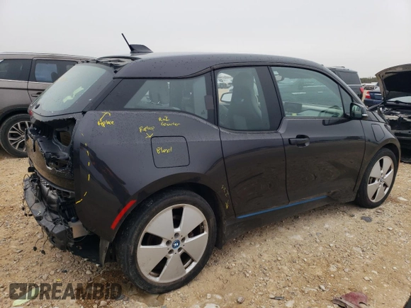 2015 BMW i3 z VIN WBY1Z4C56FV501350, wystawiony jako Copart lot #42556945 z przebiegiem 37 266 mil mil oraz Czysty tytuł • Clean title. Historia ofert i sprzedaży dostępna na DreamBid. Obrazek 3.