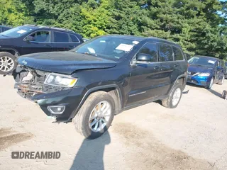 2014 Jeep Grand Cherokee Laredo with VIN 1C4RJFAG1EC174927, listed as a IAAI auction lot 40081743 with 194,396 mi miles. Bid and sale history available at carsss.com. Image 2.
