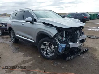 2023 Hyundai Santa Fe SEL z VIN 5NMS34AJXPH605670, wystawiony jako IAAI lot #41522487 z przebiegiem 17 645 mil mil oraz . Historia ofert i sprzedaży dostępna na DreamBid. Obrazek 1.