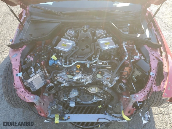 2021 Infiniti Q50 RED SPORT 400 with VIN JN1FV7DR2MM880035, listed as a Copart auction lot 79927014 with 21,186 mi miles and Salvage Title. Bid and sale history available at carsss.com. Image 11.