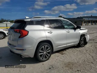 2018 GMC Terrain Denali with VIN 3GKALSEX8JL303369, listed as a Copart auction lot 43165695 with 75,307 mi miles and Salvage Title. Bid and sale history available at DreamBid. Image 3.