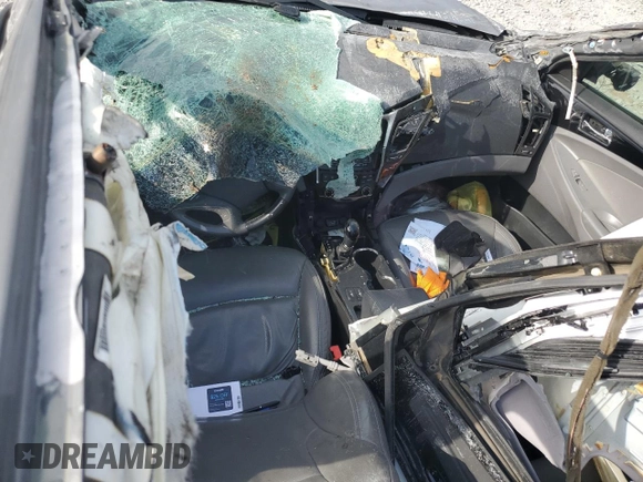 2013 Hyundai Sonata Limited with VIN 5NPEC4AC1DH580090, listed as a Copart auction lot 53973275 with Not Provided miles and Salvage Title. Bid and sale history available at DreamBid. Image 8.