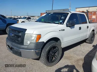 2013 Ford F-150 XL with VIN 1FTFW1CF4DKE54616, listed as a IAAI auction lot 41484839 with 266,569 mi miles and . Bid and sale history available at DreamBid. Image 17.