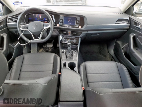 2024 Volkswagen Jetta SE with VIN 3VWEM7BU9RM007894, listed as a Copart auction lot 59669815 with 35,023 mi miles and Salvage title. Bid and sale history available at DreamBid. Image 8.