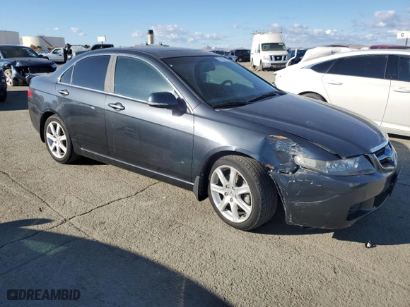 2005 Acura TSX with VIN JH4CL968X5C011307, listed as a Copart auction lot 81197914 with 185,679 mi miles and Salvage Title. Bid and sale history available at carsss.com. Image 4.