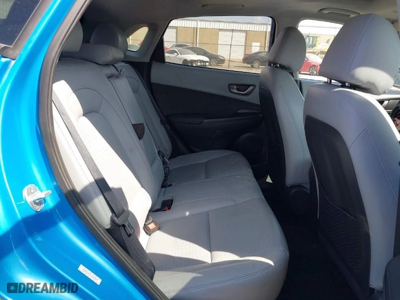 2020 Hyundai Kona Ultimate with VIN KM8K5CA59LU422928, listed as a IAAI auction lot 41882218 with 78,524 mi miles. Bid and sale history available at carsss.com. Image 8.