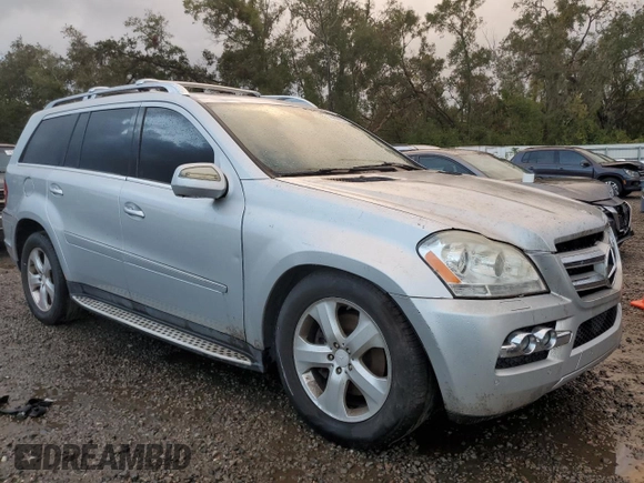 2010 Mercedes-Benz GL 450 with VIN 4JGBF7BE9AA545503, listed as a Copart auction lot 78600634 with 129,926 mi miles and Salvage Title. Bid and sale history available at DreamBid. Image 4.