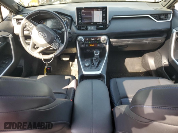 2021 Toyota RAV4 Hybrid XSE with VIN JTME6RFV8MD515368, listed as a Copart auction lot 49928325 with 48,655 mi miles and Salvage Title. Bid and sale history available at carsss.com. Image 8.