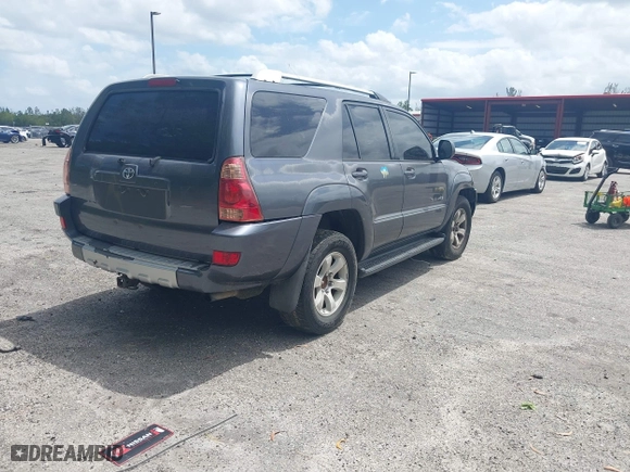 2005 Toyota 4Runner SR5 with VIN JTEBU14R258046817, listed as a IAAI auction lot 41909218 with 96,550 mi miles. Bid and sale history available at carsss.com. Image 4.