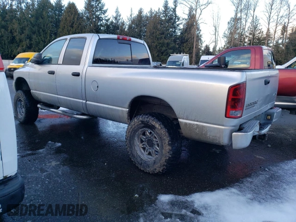 2003 Dodge Ram 2500 ST with VIN 3D7KU28663G771375, listed as a Copart auction lot 44237465 with 205,743 mi miles and Clean Title. Bid and sale history available at carsss.com. Image 2.
