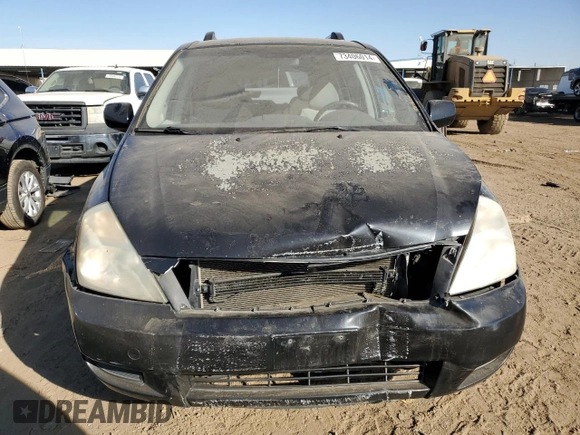 2006 Kia Sedona LX with VIN KNDMB233866034772, listed as a Copart auction lot 73406014 with 154,899 mi miles and Salvage Title. Bid and sale history available at carsss.com. Image 5.