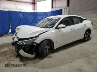 2023 Nissan Sentra SV with VIN 3N1AB8CV8PY312509, listed as a Copart auction lot 56043995 with 43,506 mi miles and Non Repairable. Bid and sale history available at DreamBid. Image 1.