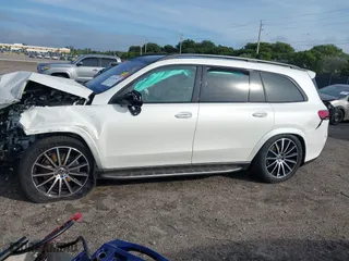2023 Mercedes-Benz GLS with VIN 4JGFF8GE1PA991752, listed as a IAAI auction lot 41202307 with 20,104 mi miles. Bid and sale history available at carsss.com. Image 14.