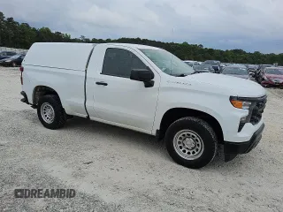 2023 Chevrolet Silverado 1500 Work Truck with VIN 3GCNAAEK9PG337789, listed as a Copart auction lot 52516045 with 103,553 mi miles and Clean Title. Bid and sale history available at carsss.com. Image 4.