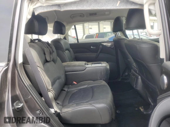 2024 Infiniti QX80 LUXE with VIN JN8AZ2AF9R9765097, listed as a Copart auction lot 70143504 with 15,085 mi miles and Non Repairable. Bid and sale history available at carsss.com. Image 11.