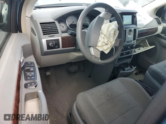 2010 Chrysler Town & Country Touring with VIN 2A4RR5D17AR266307, listed as a Copart auction lot 51007275 with 205,547 mi miles and Salvage Title. Bid and sale history available at DreamBid. Image 8.