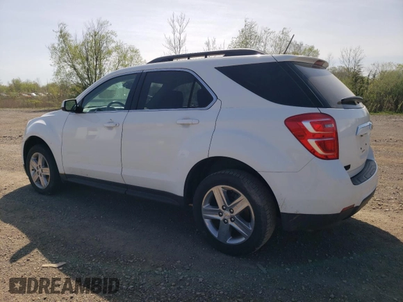 2016 Chevrolet Equinox LT with VIN 2GNALCEK9G1114561, listed as a Copart auction lot 54865205 with 119,807 mi miles and Clean Title. Bid and sale history available at carsss.com. Image 2.