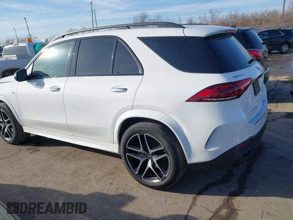 2021 Mercedes-Benz GLE 53 AMG with VIN 4JGFB6BB0MA262697, listed as a IAAI auction lot 41651486 with 52,111 mi miles and . Bid and sale history available at DreamBid. Image 15.