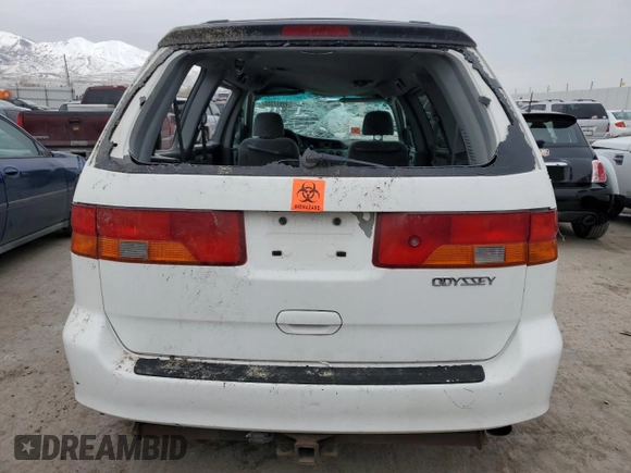 2004 Honda Odyssey EX with VIN 5FNRL18634B078051, listed as a Copart auction lot 49917355 with 269,947 mi miles and Salvage Title. Bid and sale history available at DreamBid. Image 6.