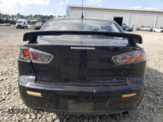 2009 Mitsubishi Lancer GTS with VIN JA3AU86W89U003672, listed as a Copart auction lot 74672874 with 184,000 mi miles and Salvage Title. Bid and sale history available at carsss.com. Image 6.