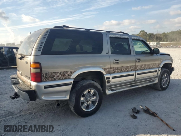 2002 Chevrolet Suburban LT with VIN 1GNEC16Z72J277760, listed as a Copart auction lot 79686394 with 295,660 mi miles and Salvage Title. Bid and sale history available at carsss.com. Image 3.