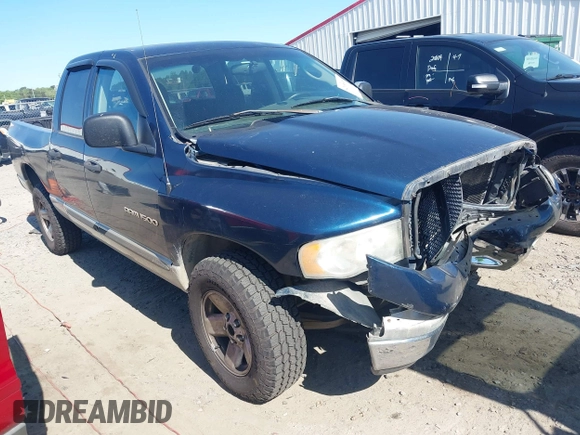 2003 Dodge 1500 ST with VIN 1D7HU18D03J587163, listed as a IAAI auction lot 42059875 with 245,195 mi miles and . Bid and sale history available at DreamBid. Image 1.