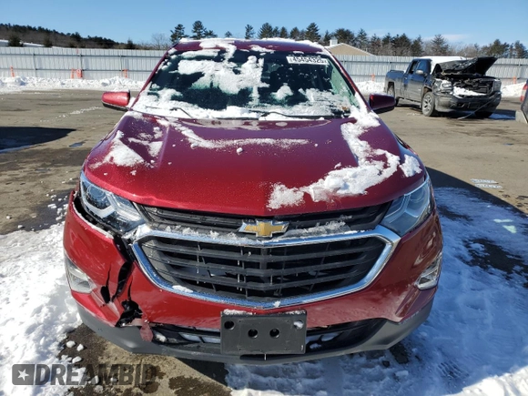 2018 Chevrolet Equinox LT with VIN 2GNAXSEVXJ6145661, listed as a Copart auction lot 45454325 with 92,268 mi miles and Salvage Title. Bid and sale history available at DreamBid. Image 5.