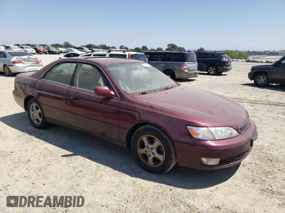 1997 Lexus ES 300 Luxury Sport Sdn with VIN JT8BF22G0V0030408, listed as a Copart auction lot 66811844 with 185,314 mi miles and Salvage Title. Bid and sale history available at carsss.com. Image 4.